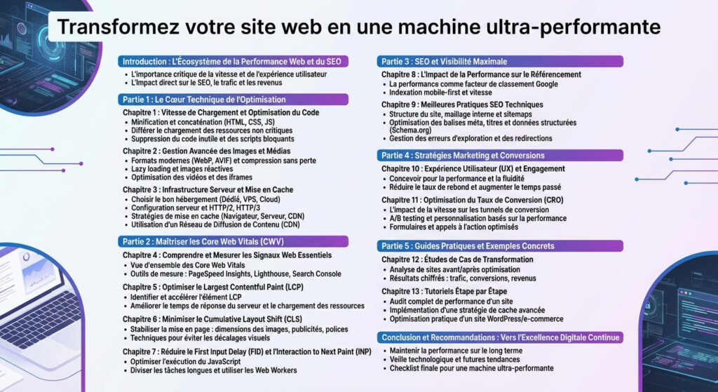 sommaire Transformez votre site web en une machine ultra-performante